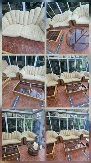 9 piece Conservatory/Sunroom Furniture set