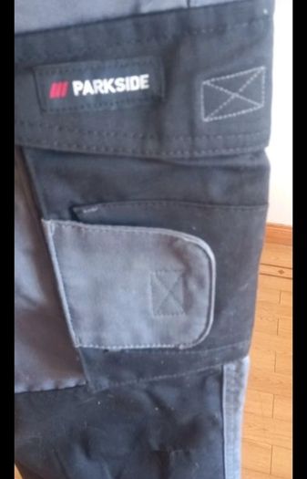 mens lined work trousers parkside new