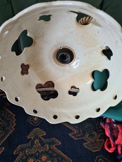 vintage ceramic shade