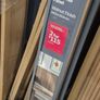 Panelling - 1x 2.4m half round flexi panel, walnut from Woodies Image 2