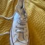 converse all star white worn once Image 2