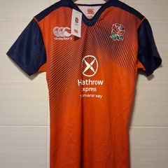 England Jersey. Official Canterbury England Tag Rugby Alternate Jersey.  Player Fit.Brand New With Tags.