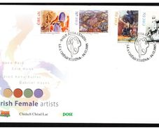2005 Ireland Female Artists Commemorative Stamps An Post First Day Cover (FDC)