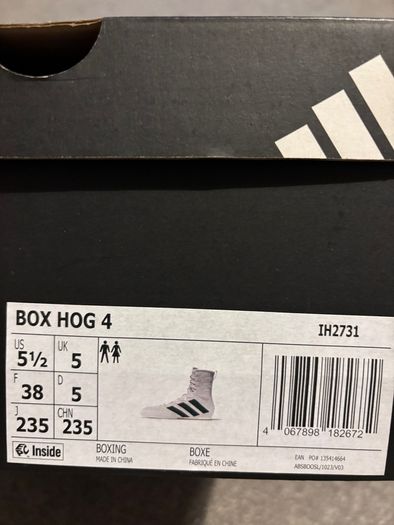 Adidas box hog 4 boxing boots