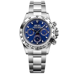 Seiko Mod Daytona Blue Chronograph 40mm