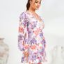 Forever Unique Lilac Floral Lined Lace mini DEBS dress with dropped waist Size UK12 EU40 RRP 109 euro BRAND NEW SALE Image 2