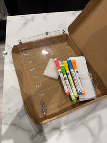 Clear whiteboard