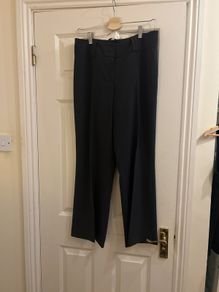 Dark grey office trousers