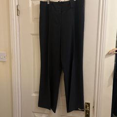 Dark grey office trousers