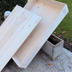 Plywood box/container, shipping, moving house.