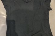 H&amp;M girls black t-shirt