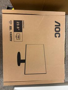 AOC 24" Monitor (24B3CF2) - 100Hz FHD - USB-C - Brand New with free HDMI cable