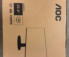 AOC 24" Monitor (24B3CF2) - 100Hz FHD - USB-C - Brand New with free HDMI cable