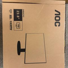 AOC 24" Monitor (24B3CF2) - 100Hz FHD - USB-C - Brand New with free HDMI cable