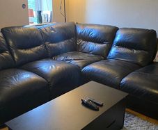 Premium Genuine Leather Corner Sofa