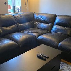 Premium Genuine Leather Corner Sofa