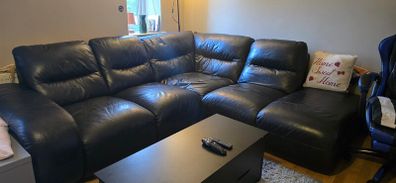 Premium Genuine Leather Corner Sofa