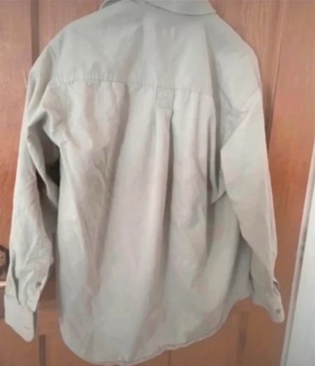 beige shirt 100 pc cotton by4u size medium