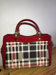 Red handbag