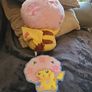 Tokyo Pokemon Center DX Limited Plush doll Sakura Afro Hair Pikachu Japan rare Image 5