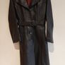 vintage genuine leather coat Image 2