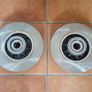 Nissan Primastar Opel Vivaro Renault Trafic REAR Brake Discs 280mm with wheel bearing / ABS sensor ring, + BRAKE PADS Image 2