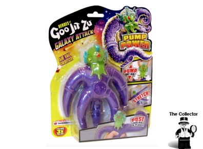 Heroes of Goo Jit Zu Moose Heroes Galaxy Attack Bomb Power Air VAC Orbitox Figure Brand New Sealed Rare Hard To Find