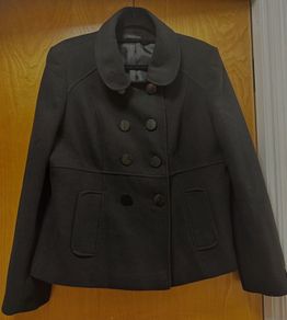 Brand new with tag Dunnes black coat size 16
