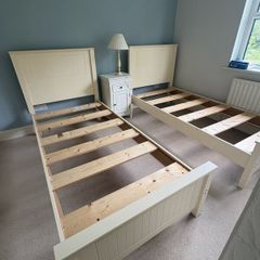 2 x Single bed frames in excellent condition