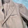 Lubiam Studio Mens 100% Cotton Blazer - Size EU 48 R - Brown - Single Breast Image 8