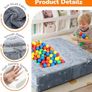 Kids Sofa Bed Toddler Armchair Couch, Glow Dinosaur Image 6