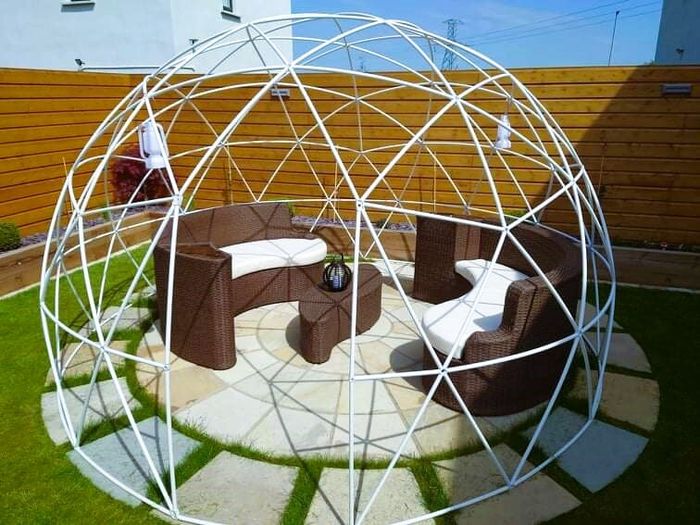 Garden furniture rattan day bed sofa set