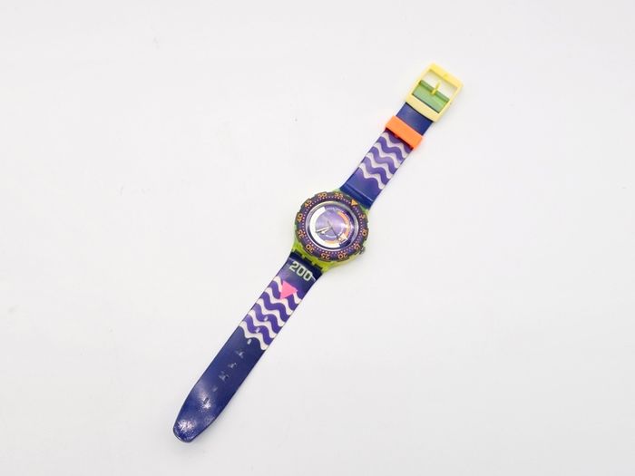 Vintage Swiss Watch Swatch Scuba 1990s Collectable