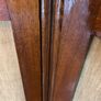 Edwardian mahogany-framed room divider screen with embroidered panels. Image 8