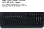 Microsoft Wireless Keyboard &amp; Mouse, Desktop 900 Keyboard with USB for Windows or Mac Computers, Black