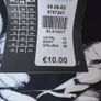 Black and White Flower T-Shirt Brand New Image 2