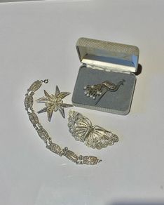 Vintage Silver Filigree Jewellery