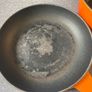 Made in France Cast Iron Marmitout 3 in 1 Saucepan Frying Pan 22 Orange Le Creuset style Image 4