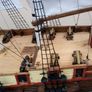 Handmade model ship-12gun briganteen Sarah from Patrick O'Brien novels Image 4