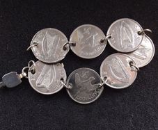 Ireland  "  Silver ?  "  Farthings Bracelet