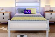 Single Bed Frame with Headboard &amp; LED Lights