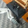 Two 24 Inch Monitors & Dual Monitor Arm Image 2