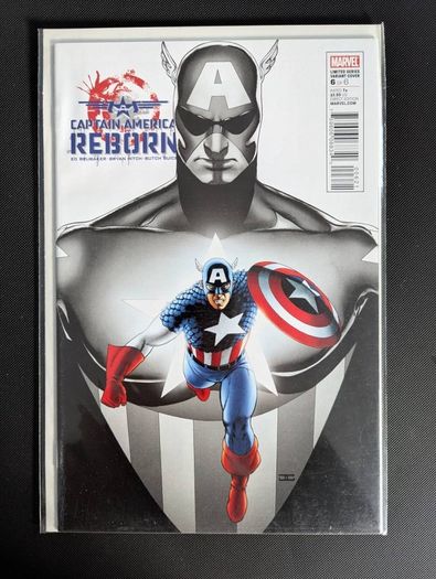 Captain America Reborn #6 Variant (Marvel - 2010)