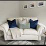 2 Seater Custom made Cream Sofa Image 2