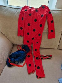 Ladybug Miraculous Haloween Costume 7-8yrs