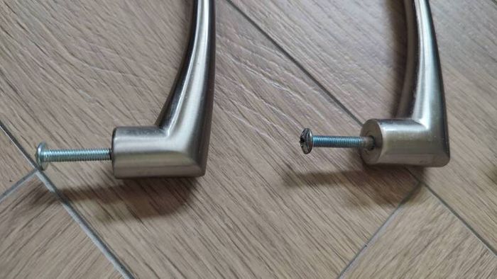 Metal handles