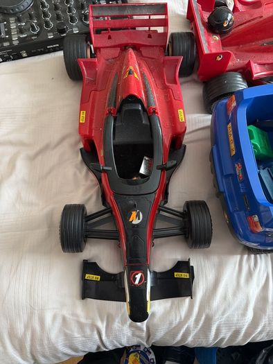 Vintage Action Man Bundle Two F1 Racing Cars 4x4 Car Action Man and Dr X Figures