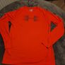 mens orange under armor long sleeve running top Image 4