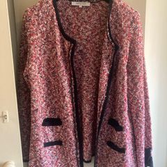 Navy red Cardigan Gerard Darel 10-12