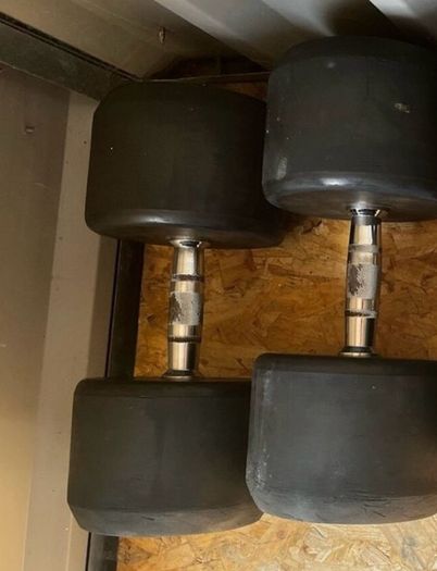 2x50kg Jordan dumbbells